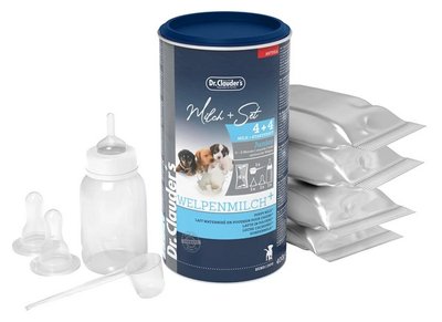 Заменитель молока матери Dr.Clauder’s Pro Life Puppy Milk Plus для вскармливания щенков и кормящих сук 400 г+ бутылочка + 3 соски 31705003 фото