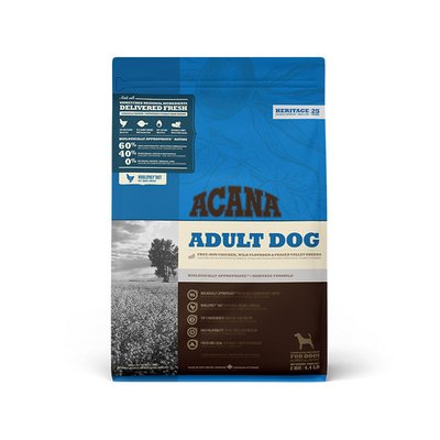 Сухой корм Acana Adult Dog Recipe для взрослых собак всех пород с мясом курицы 2кг a52520 фото