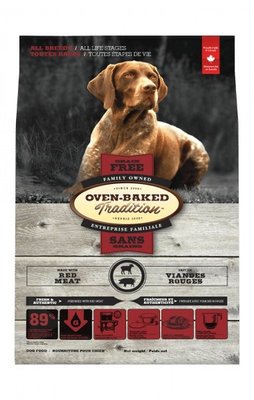 Беззерновий сухий корм Oven-Baked Tradition для дорослих собак зі свіжого м’яса ягня 2.27 кг 9807-5 фото
