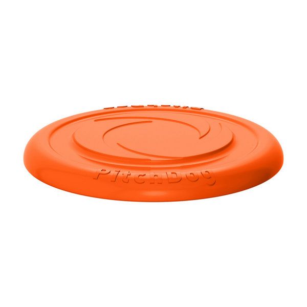 Ігрова тарілка PitchDog для апортировки PitchDog 24 см помаранчева  62474 фото