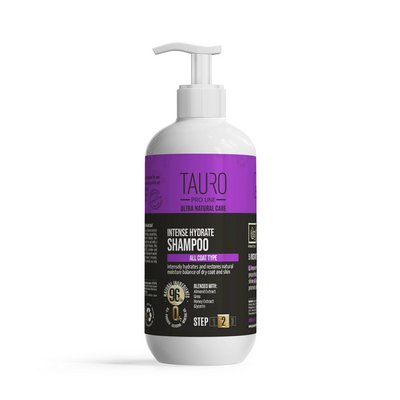 Интенсивно увлажняющий шампунь Tauro Pro Line Ultra Care Intense Hydrate Shampoo для шерсти и кожи собак и кошек 400 мл TPL63592 фото