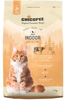 Сухий корм Chicopee CNL Adult Cat Indoor Beef для дорослих кішок, що проживають у приміщенні 1.5 кг 017985 фото