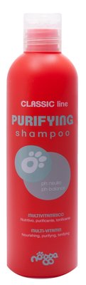 Базовый повседневный шампунь Nogga Classic Line Purifying shampoo из алоэ для всех типов шерсти 250 мл 045003 фото