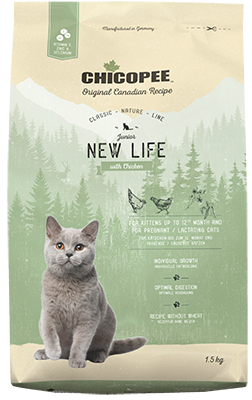 Сухий корм Chicopee CNL Junior Cat New Life для кошенят та вагітних кішок 1.5 кг 017923 фото