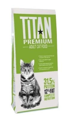 Сухой корм Titan Premium Adult Cat Food для взрослых кошек 15 кг 003794 фото