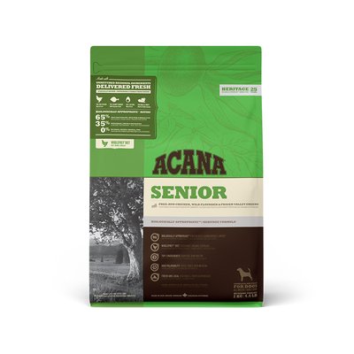 Сухий корм Acana Senior Recipe для дорослих собак всіх порід, старше 7 років з м'ясом курки 2кг a51023 фото