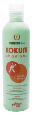 Высокопитательный шампунь с маслом кокума Nogga Omega Line Kokum shampoo для щенков или котят и животных в период линьки 250 мл 041050 фото