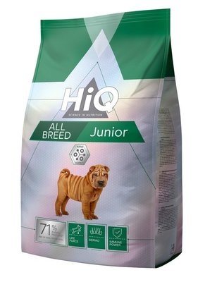 Сухий корм HiQ All Breed Junior для цуценят та молодих собак всіх порід 2.8 кг HIQ45391 фото