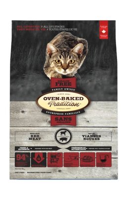 Беззерновой сухой корм Oven-Baked Tradition для кошек с красным мясом 1.13 кг 9907-2.5 фото