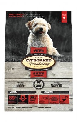 Беззерновий сухий корм Oven-Baked Tradition для собак малих порід з червоного м’яса 1кг 9807-2.2A фото
