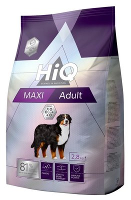 Сухий корм HiQ Maxi Adult для дорослих собак великих порід 2.8 кг HIQ45382 фото