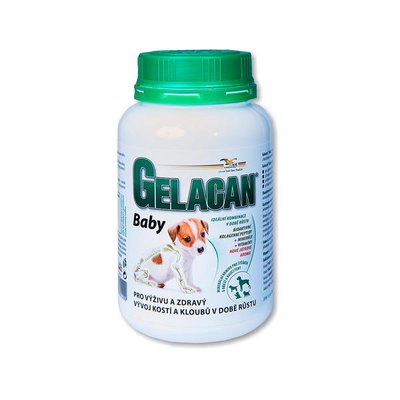 Минеральная добавка Orling Gelacan Baby Aquamin для правильного роста и развития щенков 150 г BB150 фото