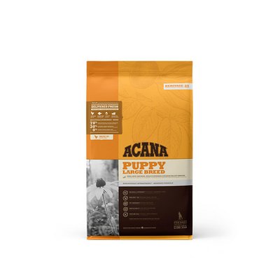 Сухий корм Acana Puppy Large Breed Recipe для цуценят великих порід з м'ясом курки 11.4кг a50111 фото