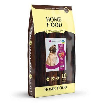 Сухой корм Home Food Mini Adult Dog для взрослых собак всех пород с телятиной и овощами 10 кг hf1057100 фото