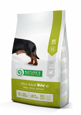 Сухой корм Nature‘s Protection Mini Adult Small Breeds для взрослых собак малых пород 7.5 кг NPS45732 фото