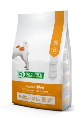 Сухий корм Nature‘s Protection Junior All Breeds для цуценят всіх порід 2 кг NPS45726 фото