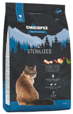 Сухой беззерновой корм Chicopee HNL Cat Sterilized для взрослых стерилизованных котов 1.5 кг 018159 фото