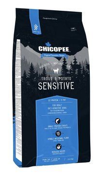 Сухий корм Chicopee HNL Sensitive Trout & Potato для дорослих собак всіх порід з з чутливим травленням 2 кг 022972 фото