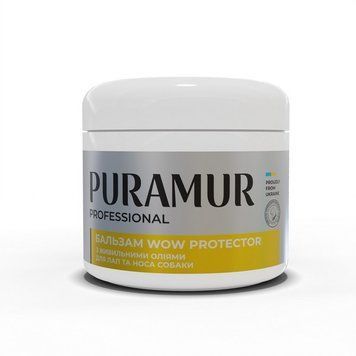 Бальзам Puramur WOW Protector для лап та носа з живлячими оліями 200 мл PR243319 фото
