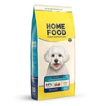 Гипоаллергенный сухой корм Home Food Mini Adult Dog для взрослых собак малых пород с форелью и рисом 10 кг hf1027100 фото