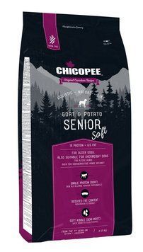 Сухий корм Chicopee HNL Soft  Senior Goat & Potato для літніх собак для всіх порід, від 7 року життя, для стерилізованих та собак з надмірною вагою 2 кг 023009 фото