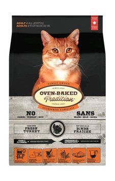 Сухий корм Oven-Baked Tradition для котів зі свіжого м&rsquo;яса індички 1.13 кг 9775-2.5 фото