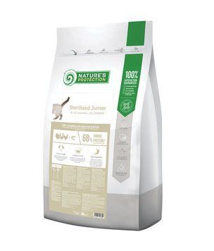 Сухий корм NP Sterilised Junior Poultry with krill для зростаючих кошенят після стерилізації 7 кг NPS45774 фото