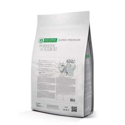 Сухой беззерновой корм NP Superior Care White Cats с сельдью для взрослых кошек всех пород с белой окраской шерсти 7 кг NPSC47633 фото