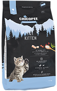 Сухий беззерновий корм Chicopee HNL Kitten для кошенят, вагітних або годуючих кішок 1.5 кг 020695 фото