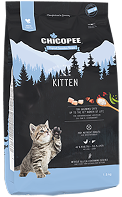 Сухий беззерновий корм Chicopee HNL Kitten для кошенят, вагітних або годуючих кішок 1.5 кг 020695 фото