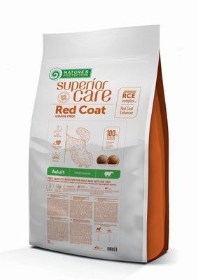 Сухий корм NP Superior Care Red Coat Grain Free Adult Small Breeds with Lamb для дорослих собак малих порід з рудим забарвленням шерсті з ягня 10 кг NPSC47233 фото