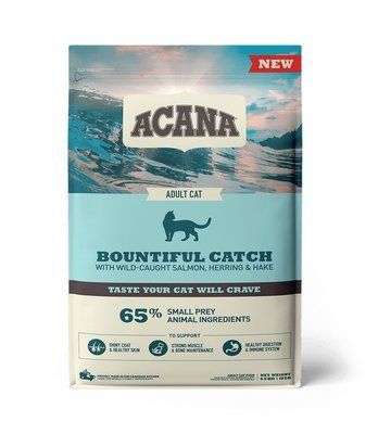 Сухой корм Acana Bountiful Catch для взрослых кошек с лососем и оследником 4.5кг a71444 фото