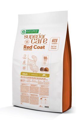 Сухий корм NP Superior Care Red Coat Grain Free Adult Small Breeds with Salmon для дорослих собак малих порід з рудим забарвленням шерсті з лососем 10 кг NPSC47231 фото