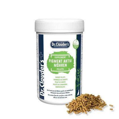 Пищевая добавка Dr.Clauder&rsquo;s Pigment Active Carrot Pellets для собак с красной пигментацией шерсти 600 г. 33233064 фото