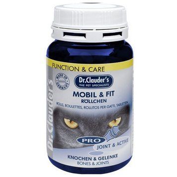 Витаминно-минеральный комплекс Dr.Clauder&rsquo;s Mobil & Fit Joint Rolls для кошек, поддерживающий активность кошек и работу опорно-двигательного аппарата 100 г 21202001 фото