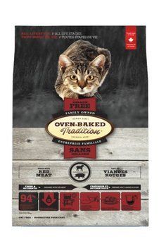 Беззерновий сухий корм Oven-Baked Tradition для котів з червоним м&rsquo;ясом 2.27 кг 9907-5 фото