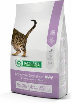 Сухий корм NP Sensitive Digestion для дорослих котів з чутливим травленням 7кг NPS45768 фото
