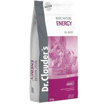 Сухой корм Dr.Clauder&rsquo;s Basic Nature Energy для собак в период повышенных физических нагрузок, соревнований, выставок 20 кг 34122000 фото