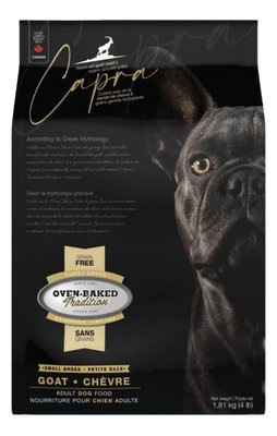 Беззерновой сухой корм Oven-Baked Tradition для собак малых пород с козлятиной 1.81 кг 9905-4-PB фото