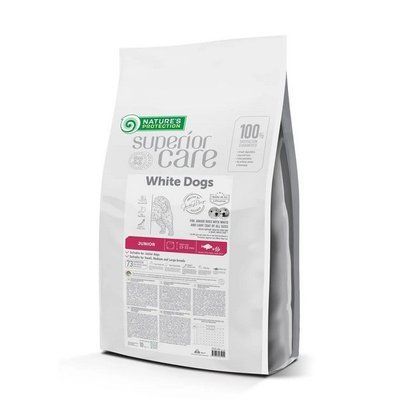 Сухий корм NP Superior Care White Dogs White Fish Junior All Sizes з білою рибою для зростаючих собак усіх розмірів з білою шерстю 10 кг NPSC47595 фото