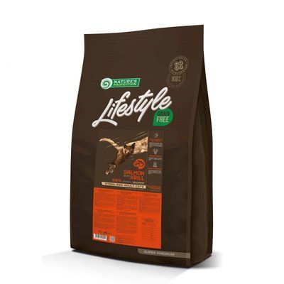 Сухой беззерновой корм NP Lifestyle Grain Free Salmon with krill Sterilised Adult Cat для стерилизованых взрослых кошек с лососем 7кг NPLS45800 фото