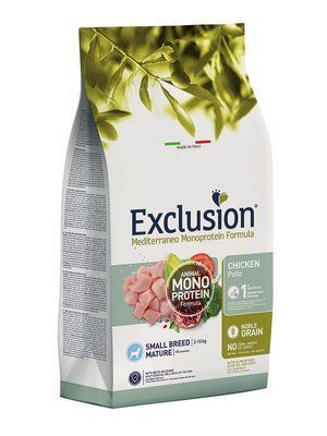Монопротеїновий корм Exclusion Mature Chicken Small Breed для літніх собак дрібних порід з куркою 500 г ngmcs фото
