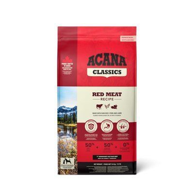Сухий корм Acana Red Meat Recipе для собак всіх порід з яловичиной та ягнятиною 14.5кг a56117 фото