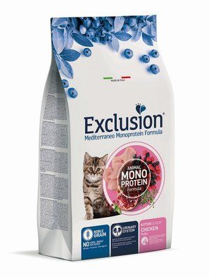 Сухий корм Exclusion Kitten Chicken для кошенят з куркою 300 г ngckc фото